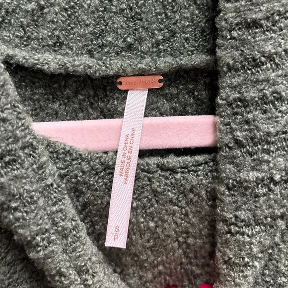 Free people  Green Turtleneck Sweaterdress size small - Picture 2 of 3